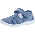 421026-16 голубой туфли летние дошкольные текстиль
