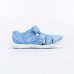 421086-13 голубой туфли летние дошкольные текстиль